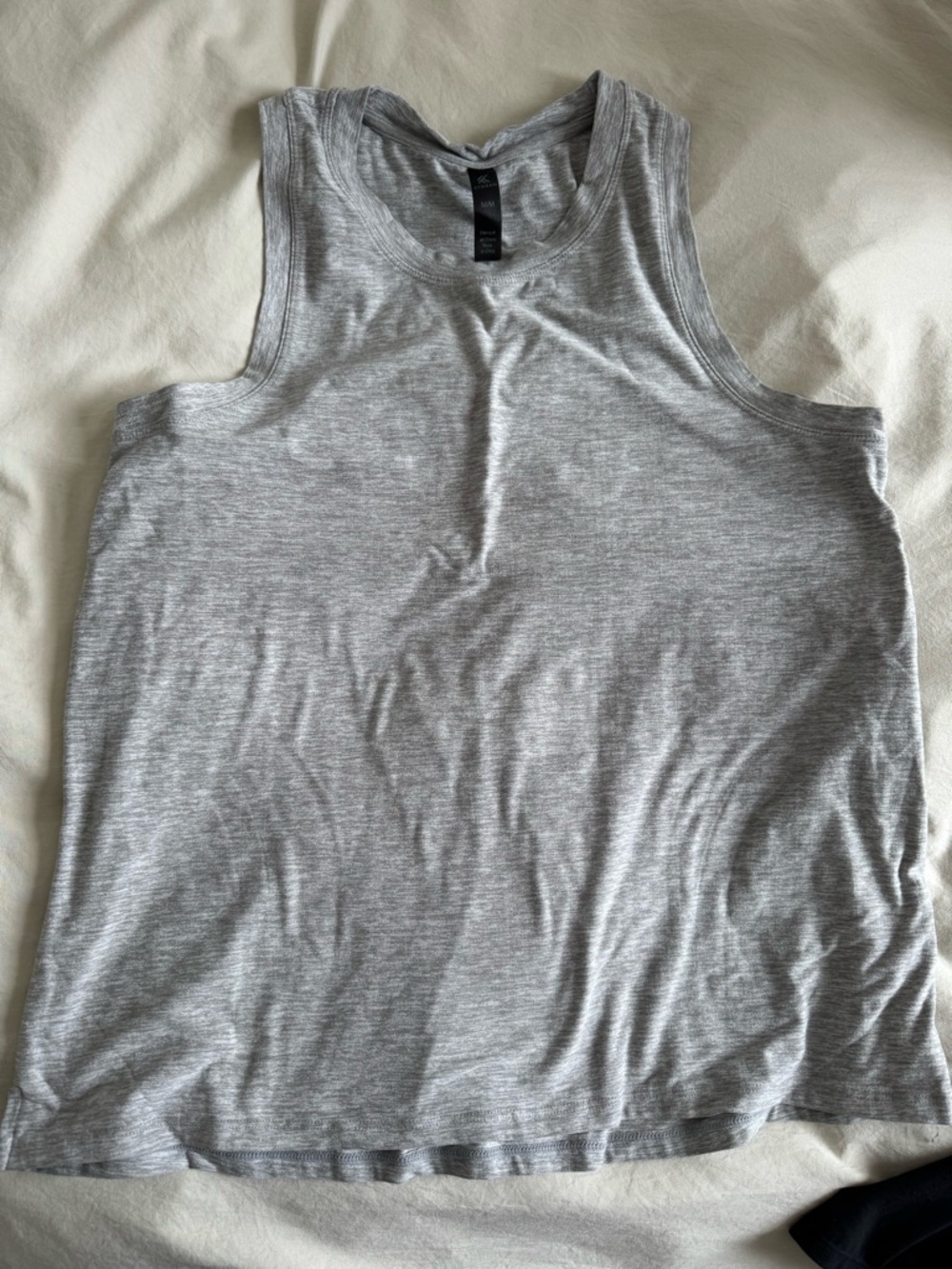 Women's Gray Tank Top - Soft athletic/lounge